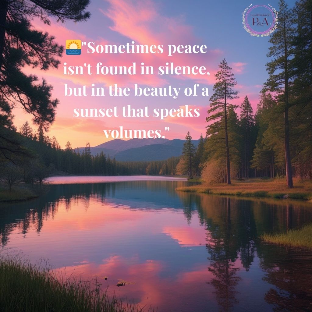 Peace in a Sunset - Free Digital Download