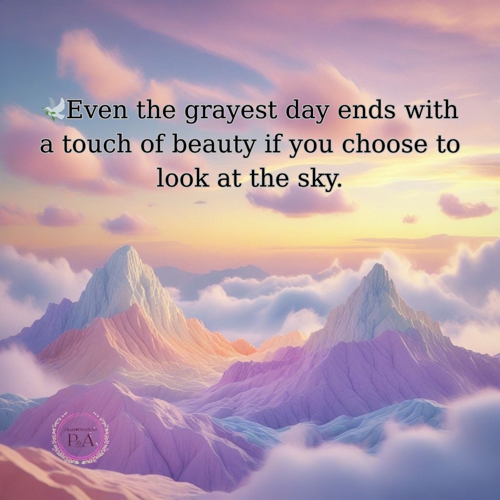 Look at the sky, even on gray days - Free Digital Download
