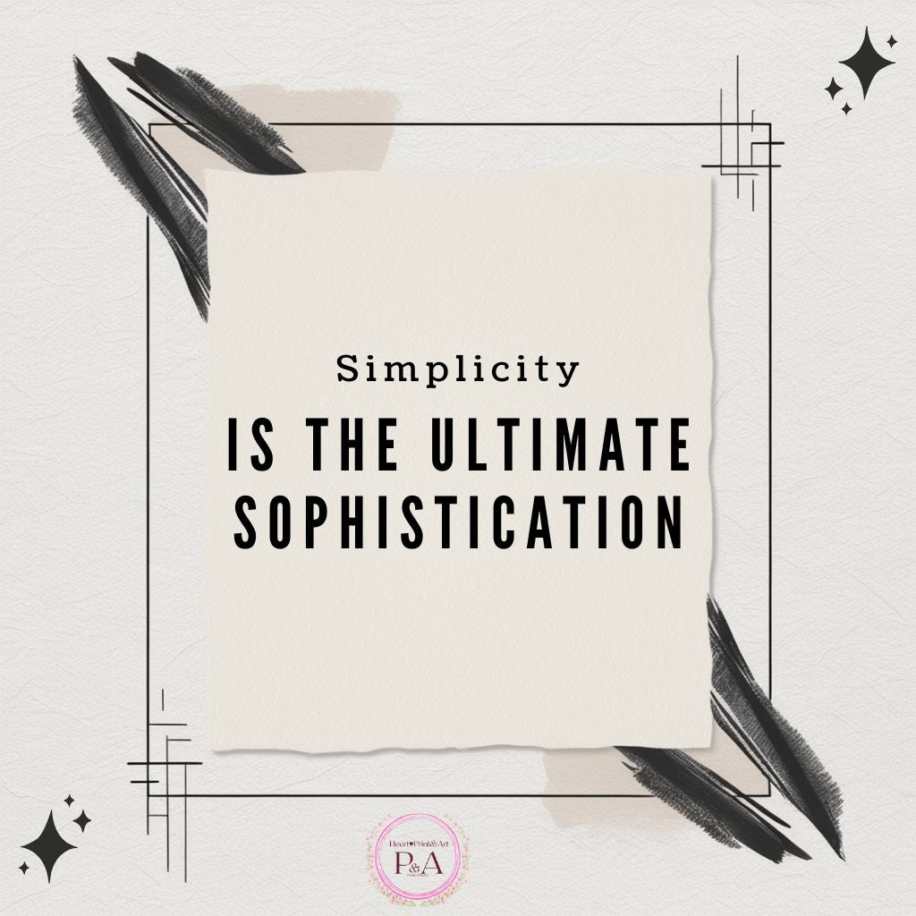 The Art of Simplicity - Free Digital Download