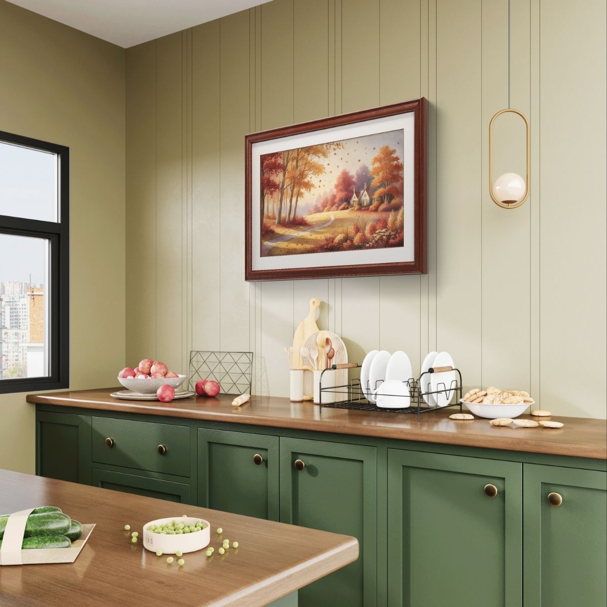 Vintage Art Wall Decor, Gift for Nature Lovers - In the kitchen