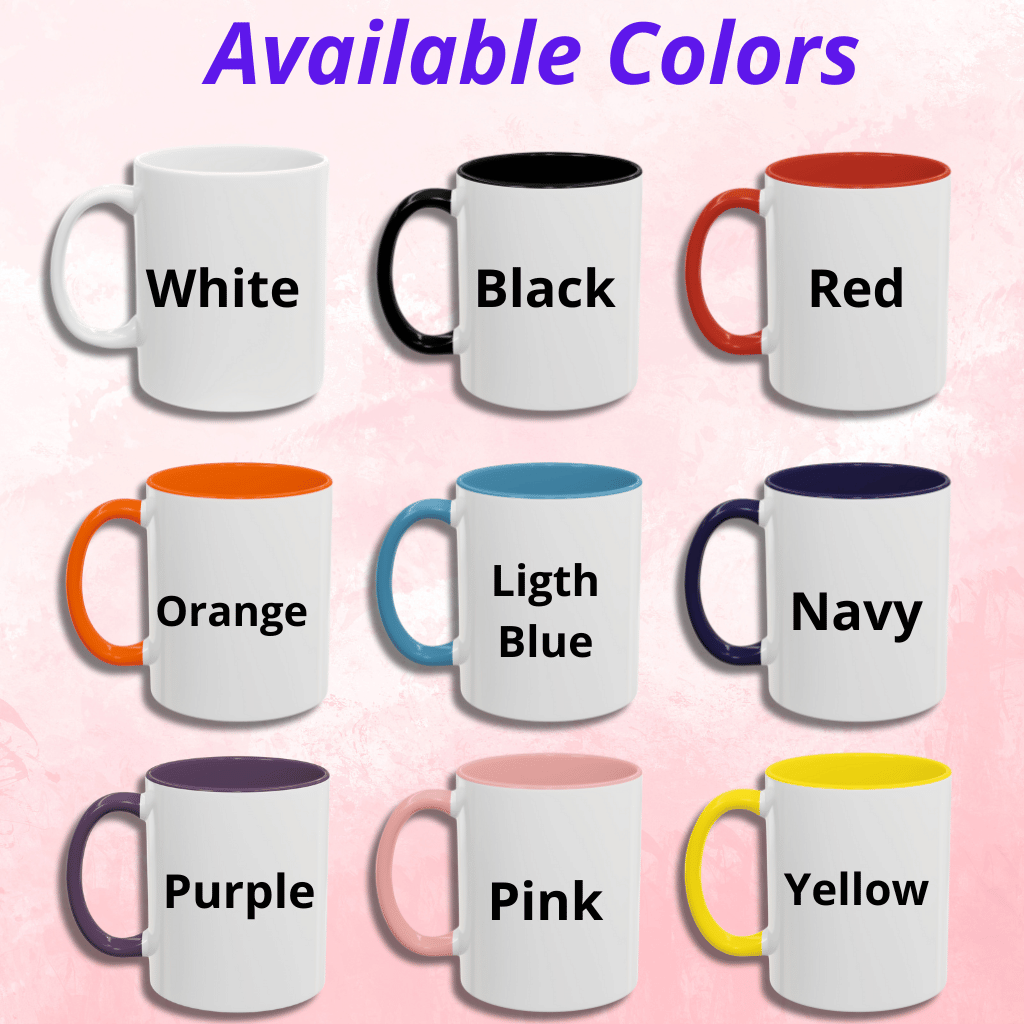 Color variation for 11oz and 15oz mugs