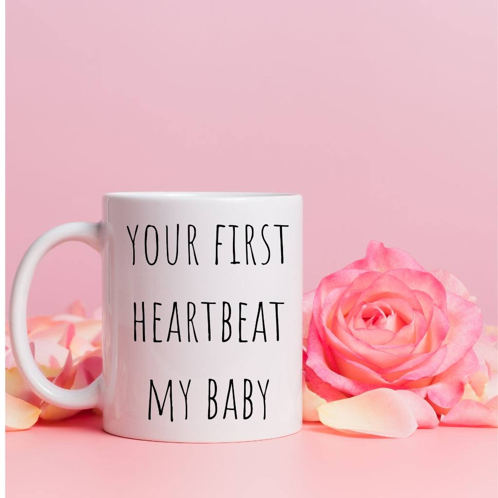 Personalized Ceramic Coffee Mug - Ideal Gift for New Parents