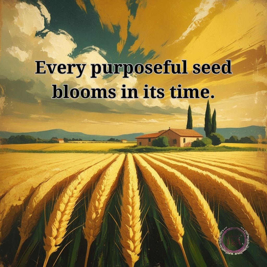 Trust your process: Bloom in your own time  -  Free Digital Download